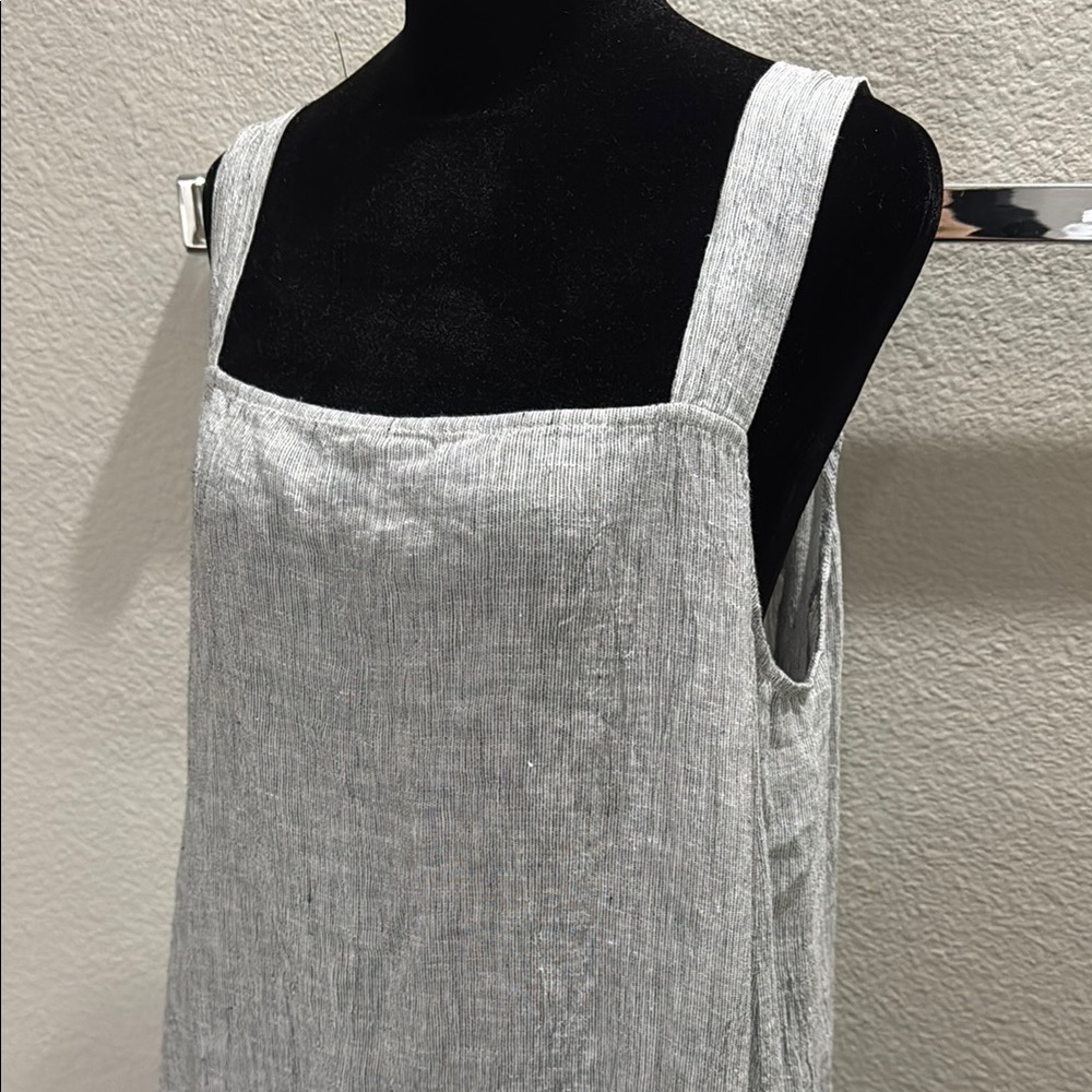 Gray Sleeveless Dress